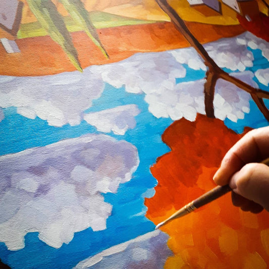 A commissioned artwork in progress...