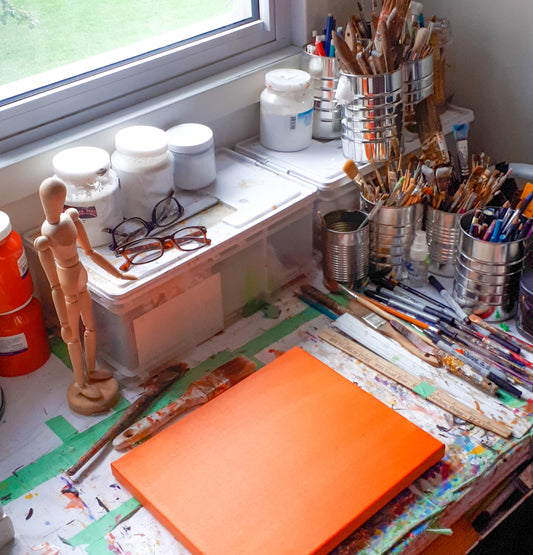 Starting a new painting