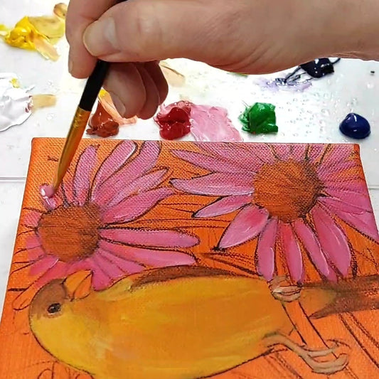 Goldfinch in progress