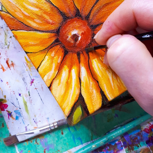 Flowerscape in progress