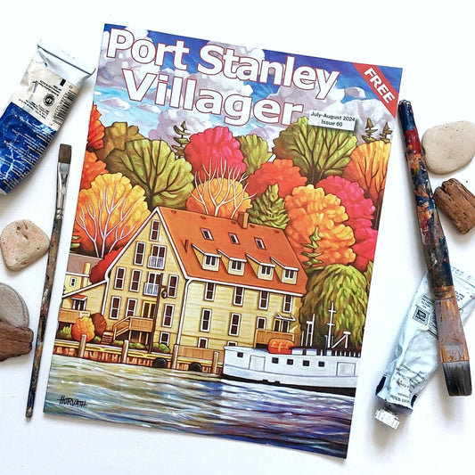 Magazine cover art