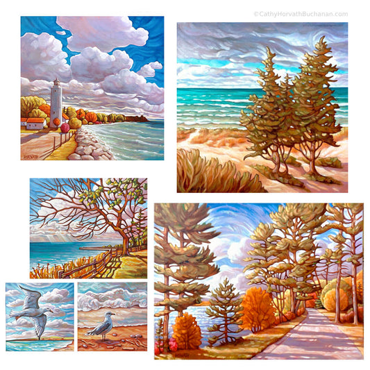 New paintings in Bayfield