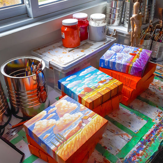 Painting collection in progress