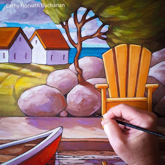 NEW original paintings coming, the ' Seaside Collection'