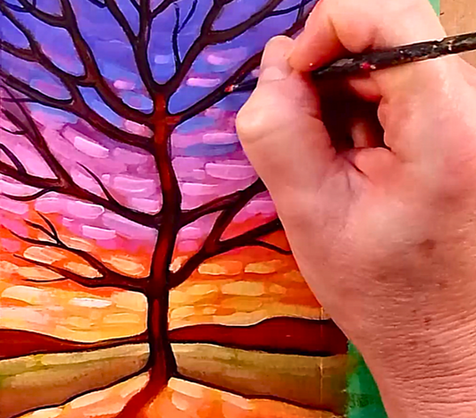 Sunset Tree Video