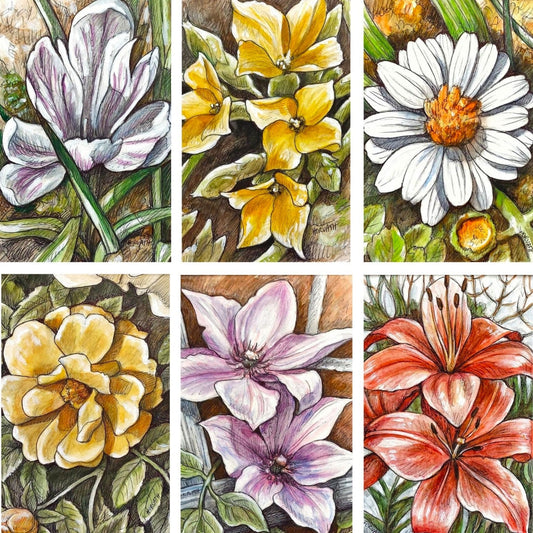 Week 4 Draw to Paint Art