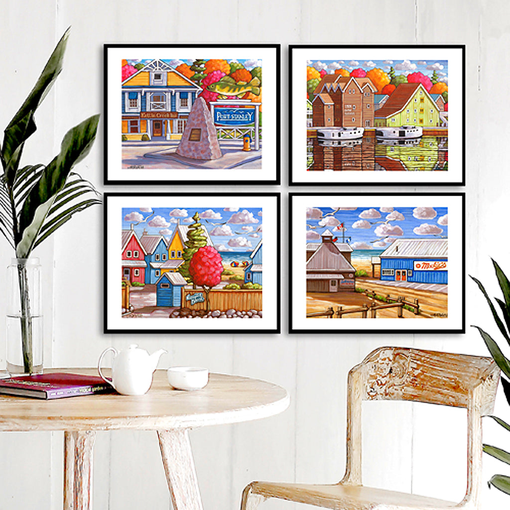 Port Stanley Village Views Collection by artist Cathy Horvath Buchanan