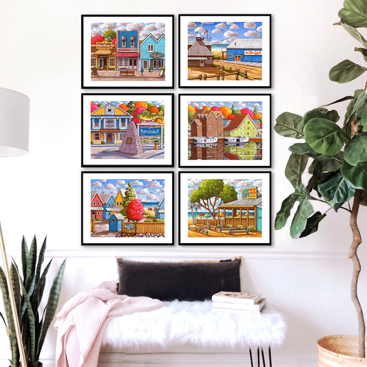 Port Stanley Village Views Collection by artist Cathy Horvath Buchanan