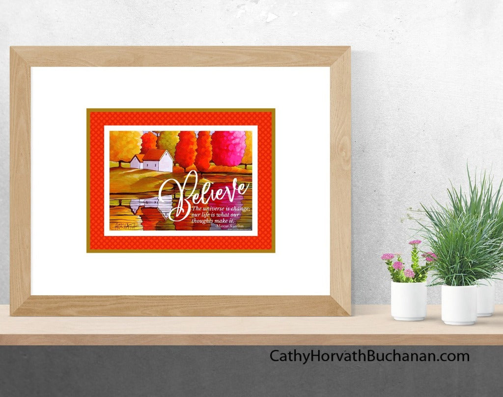 Courage Set of 4 Collection Inspirational Quote Wall Art Printable Download by Cathy Horvath Buchanan