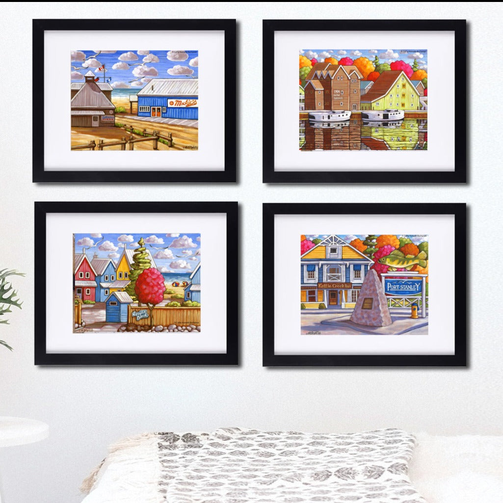 Port Stanley Village Views Collection by artist Cathy Horvath Buchanan