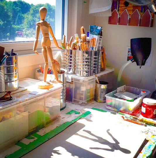Art studio sun