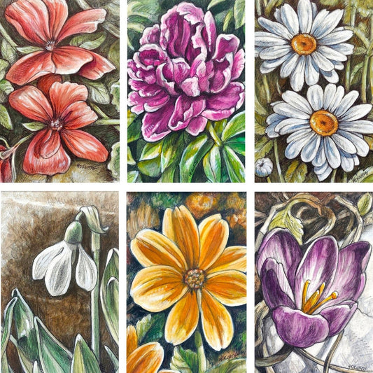 Week 2 Draw to Paint Art