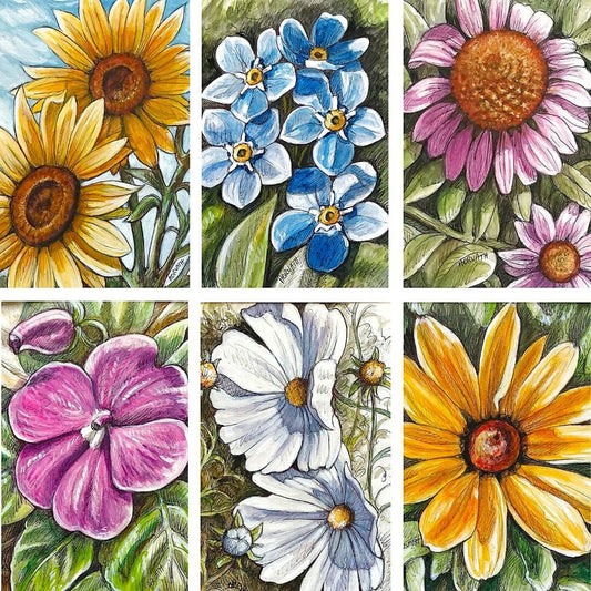 Week 5 Draw to Paint Art