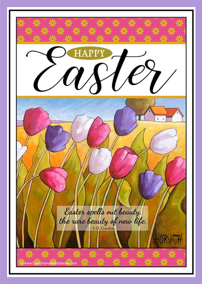 Easter Digital Device + Printable Decor Wallpapers by artist Cathy Horvath Buchanan