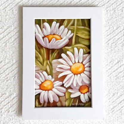 DAY 31 - Woodland Daisies Original Painting a Day