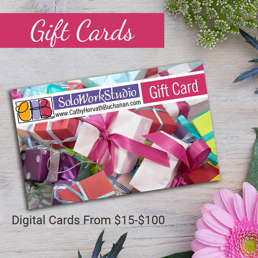 Gift Cards From $15-$100
