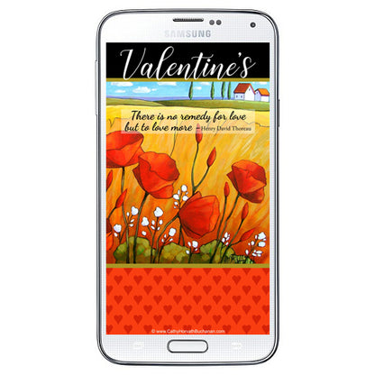 Happy Valentine's - Digital Device phone Wallpaper