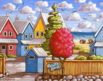  Port Stanley Village View Collection Giclee by artist Cathy Horvath Buchanan