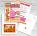 Printable Card Kit Pumpkin Poppies, PDF Instant Download – SoloWorkStudio