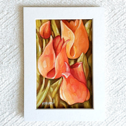 DAY 25 - Tulips Original Painting a Day